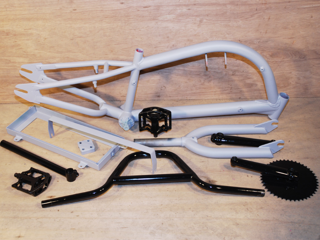 EStyle Electric BMX - frame primer